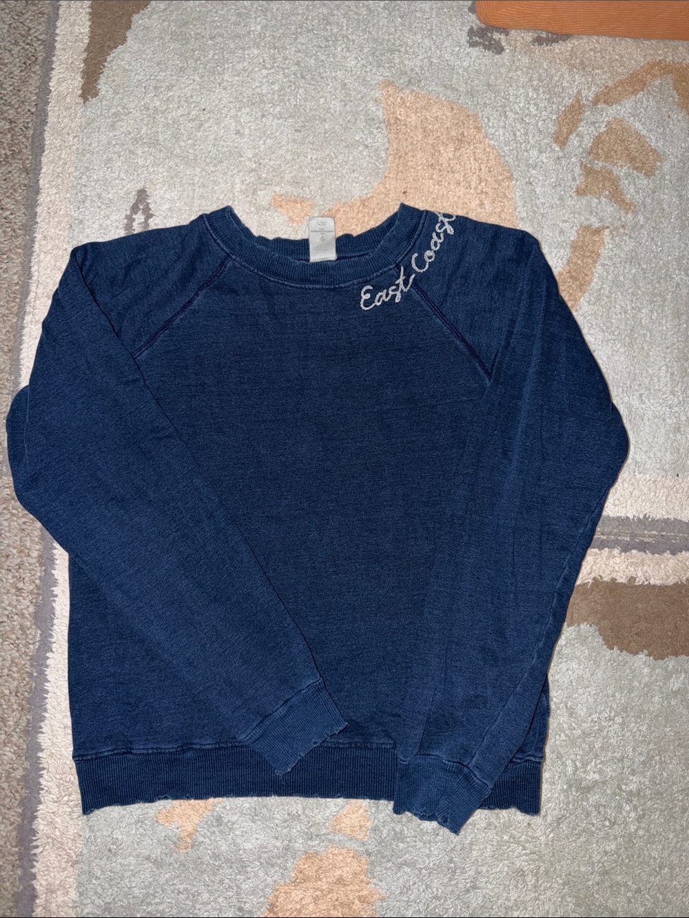 Navy Crewneck Sweater for Women